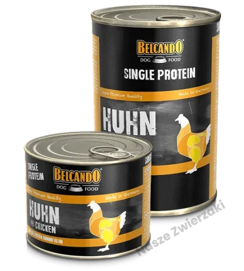 Belcando Single Protein karma mokra dla psa monobiałkowa kurczak 400g