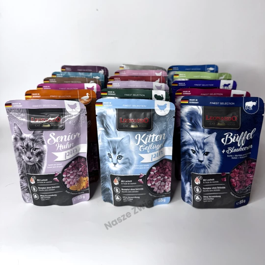 Leonardo Finest Selection mokra karma dla kotów 85g - mix smaków