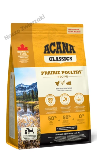 ACANA Classic Prairie Poultry Dog - sucha karma dla psa