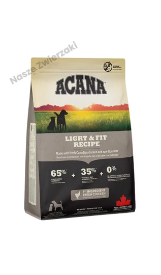 ACANA DOG Light & Fit - sucha karma dla psa