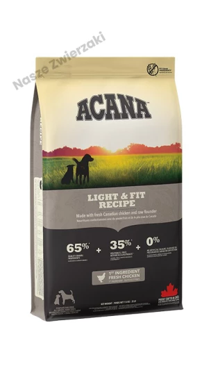 ACANA DOG Light & Fit - sucha karma dla psa