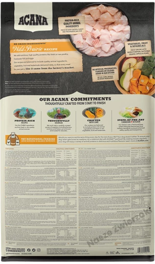 ACANA HIGHEST PROTEIN Wild Prairie Dog - sucha karma dla psa