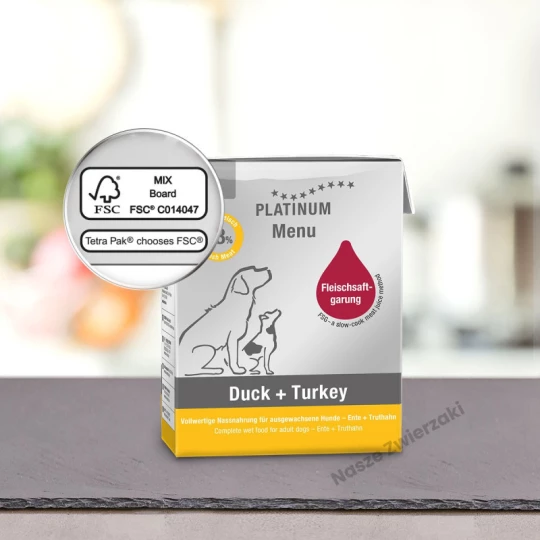 PLATINUM Menu Adult Duck+Turkey