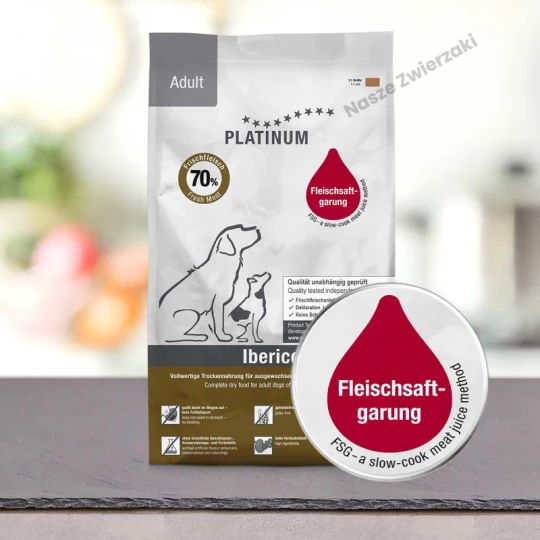 PLATINUM Adult Iberico - półwilgotna karma dla psa