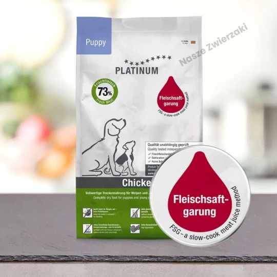 PLATINUM Puppy Chicken - półwilgotna karma dla szczeniąt