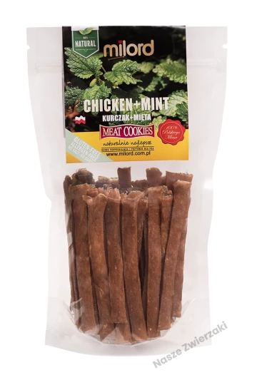 Milord - Kurczak z miętą pieprzową, przysmak dla psa, 70g