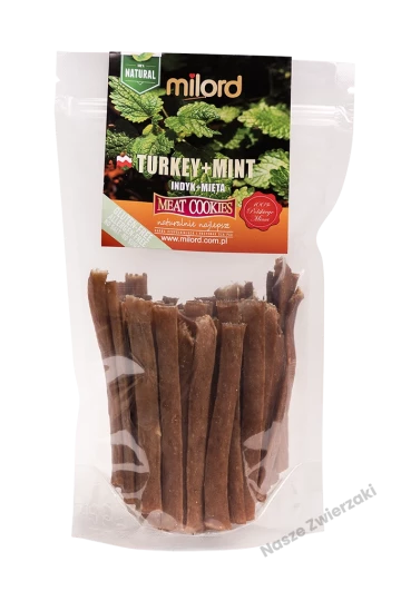 Milord - Indyk z miętą pieprzową, przysmak dla psa, 70g