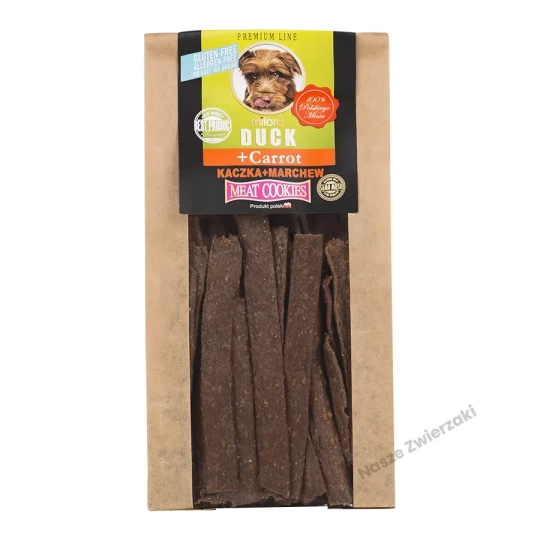 Milord - ciastka dla psa - kaczka z marchwią 80g