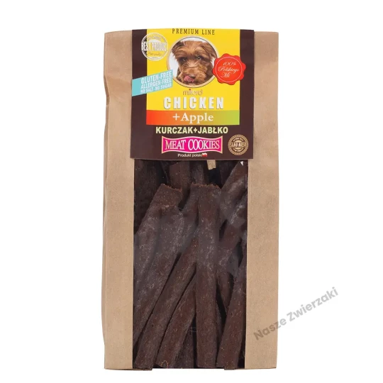Milord - ciastka dla psa - kurczak z jabłkiem 80g