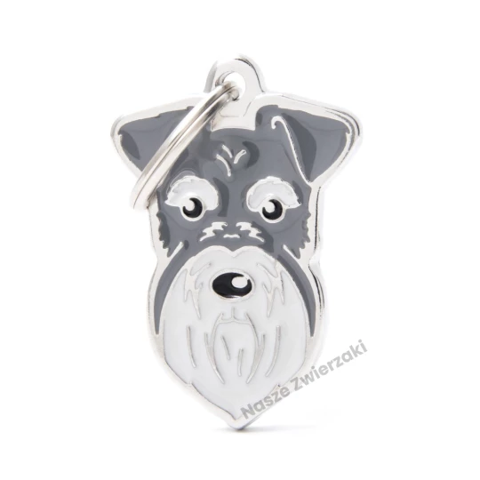 Adresówka Friends sznaucer - adresówka dla psa