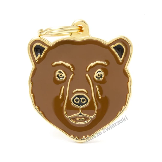 Adresówka Wild niedźwiedź - adresówka dla psa