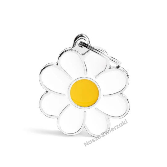 Adresówka Charms stokrotka duża - adresówka dla psa