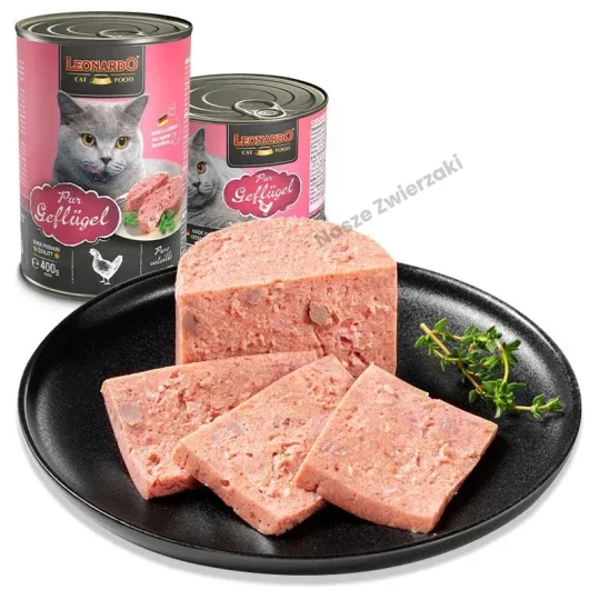 Leonardo Quality Selection mokra karma dla kotów bogata w kurczaka 200g