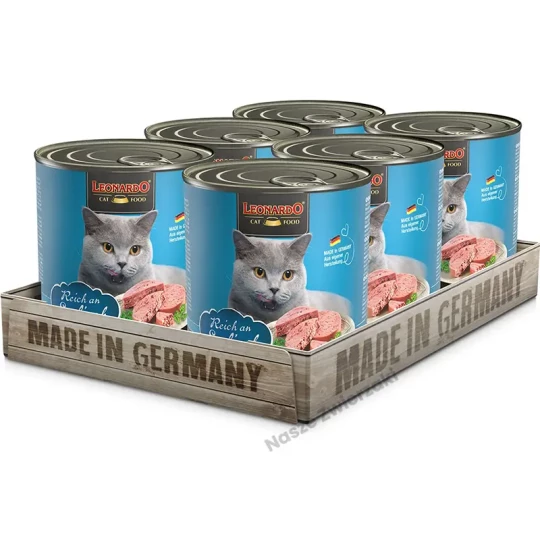 Leonardo Quality Selection mokra karma dla kotów bogata w  ryby morskie 800g