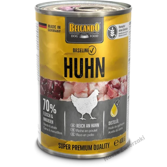 Belcando Baseline mokra karma dla psa kurczak 400g