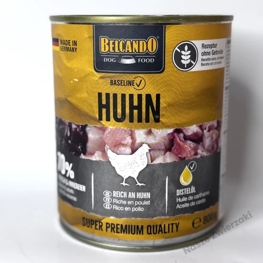 Belcando Baseline mokra karma dla psa kurczak 800g