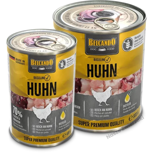 Belcando Baseline mokra karma dla psa kurczak 800g