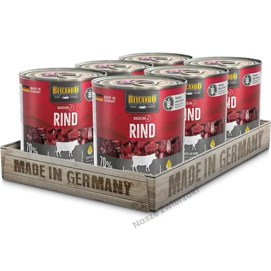 Belcando Baseline mokra karma dla psa wołowina 400g