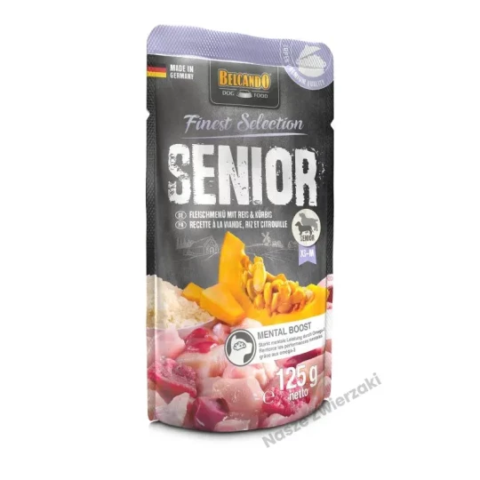 Belcando Finest Selection senior mokra karma dla starszych psów mięsne menu 125g