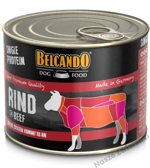 Belcando Single Protein karma mokra dla psa monobiałkowa wołowina 200g