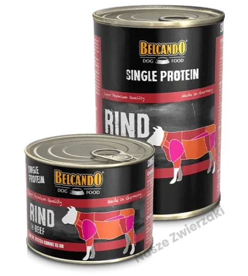 Belcando Single Protein karma mokra dla psa monobiałkowa wołowina 200g