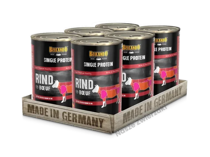 Belcando Single Protein karma mokra dla psa monobiałkowa wołowina 400g