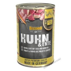 Belcando Super Premium karma mokra dla psa kurczak z kaczką oraz prosem i marchewką 400g