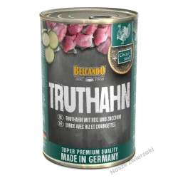 Belcando Super Premium karma mokra dla psa indyk z ryżem i cukinią 400g