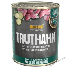 Belcando Super Premium karma mokra dla psa indyk z ryżem i cukinią 800g