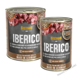 Belcando Super Premium karma mokra dla psa wieprzowina Iberico z ciecierzycą i borówką brusznicą 800g