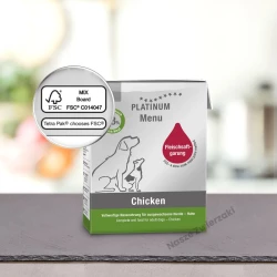 PLATINUM Menu Adult Chicken 375g - mokra karma dla psa