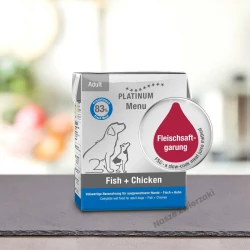 PLATINUM Menu Adult Fish+Chicken - mokra karma dla psa z rybą i kurczakiem