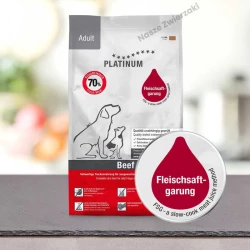 PLATINUM Adult Beef - półwilgotna karma dla psa