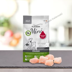 PLATINUM Adult Chicken Mini 900g - półwilgotna karma dla psa, rasy małe