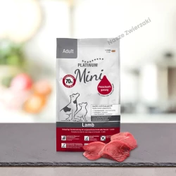 PLATINUM Adult Lamb Mini 900g - półwilgotna karma dla psa, rasy małe