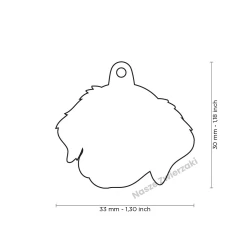 Adresówka Friends golden retriver - adresówka dla psa