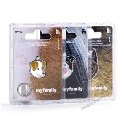 Adresówka Friends kremowy labrador - adresówka dla psa