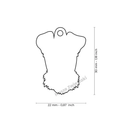 Adresówka Friends terier - adresówka dla psa