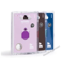 Adresówka Basic aluminium kółko małe czerwone - adresówka dla psa