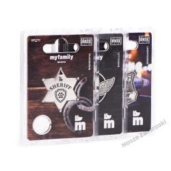 Adresówka Bronx piracka, czaszka i piszczele - adresówka dla psa