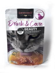 Leonardo Drink  BEAUTY karma uzupełniająca dla kotów poprawiająca stan skóry i sierści z drobiem 40g