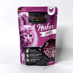 Leonardo Finest Selection mokra karma dla kotów kurczak pure 85g