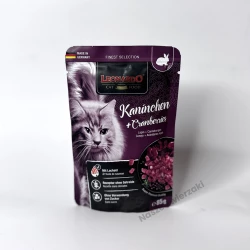 Leonardo Finest Selection mokra karma dla kotów królik, żurawina 85g