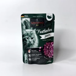 Leonardo Finest Selection mokra karma dla kotów indyk pure 85g