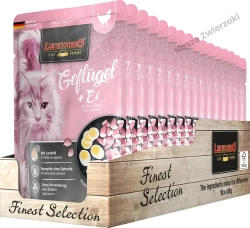 Leonardo Finest Selection mokra karma dla kotów drób, jajka 85g