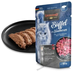 Leonardo Finest Selection mokra karma dla kotów bawół z jagodami 85g