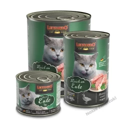 Leonardo Quality Selection mokra karma dla kotów bogata w  z kaczkę 200g