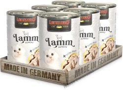 Leonardo mokra karma dla kotów jagnięcina z dodatkowym filetem 400g