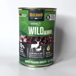 Belcando Baseline mokra karma dla psa dziczyzna z kaczką 400g