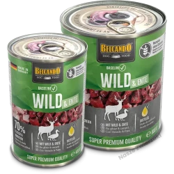 Belcando Baseline mokra karma dla psa dziczyzna z kaczką 800g